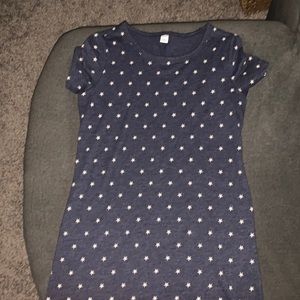 Star t shirt dress